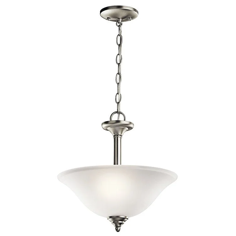 Armida Two-Light Pendant/Semi-Flush Mount Ceiling Fixture