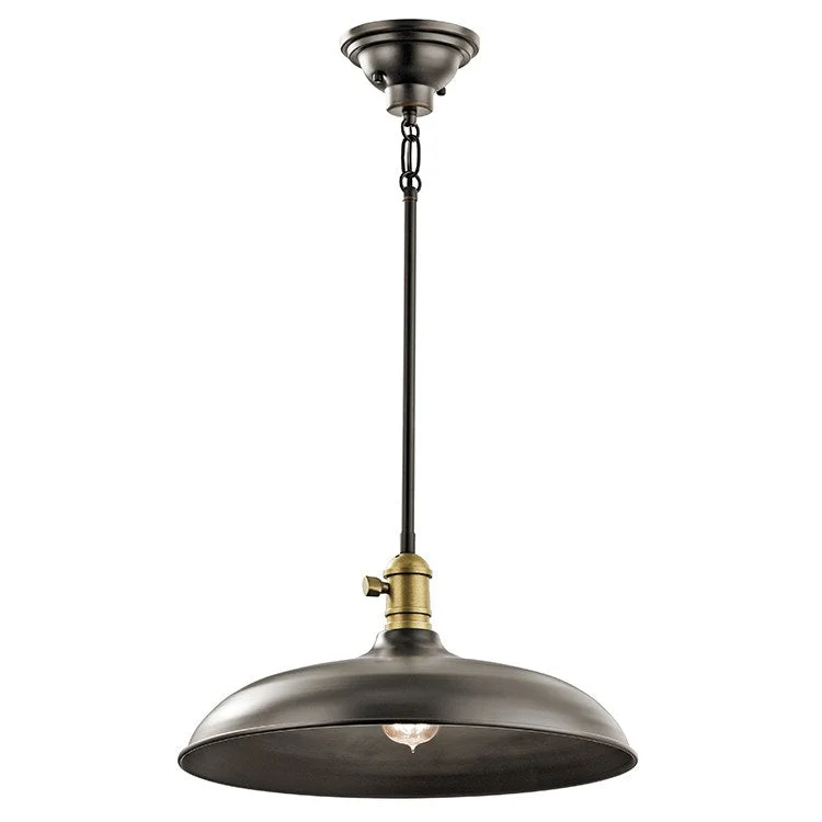 Cobson Single-Light Pendant/Semi-Flush Mount Ceiling Fixture