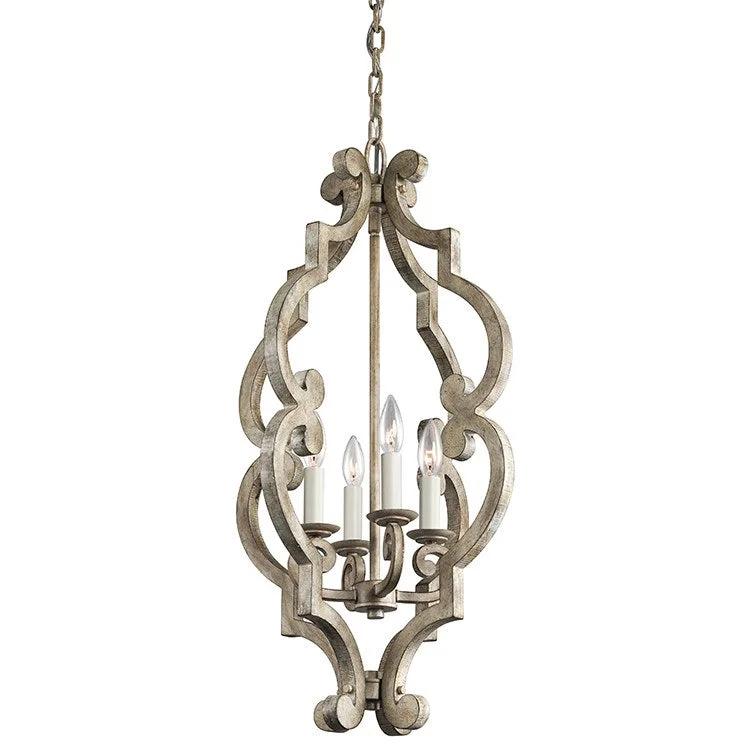 Hayman Bay Four-Light Large Foyer Pendant