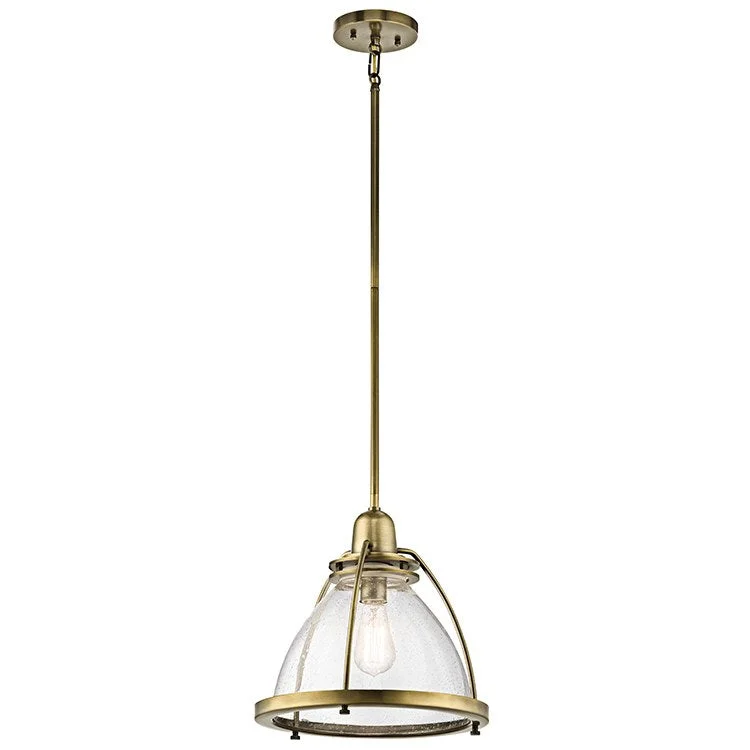 Silberne Single-Light Pendant