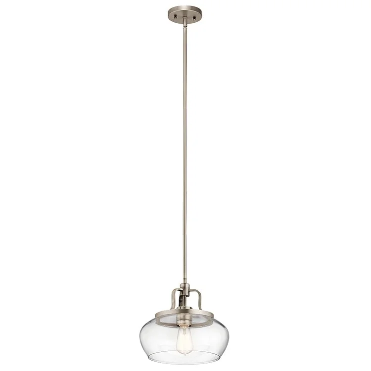 Davenport Single-Light Pendant/Semi-Flush Mount Ceiling Fixture