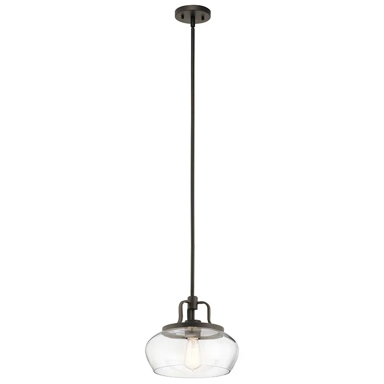 Davenport Single-Light Pendant/Semi-Flush Mount Ceiling Fixture