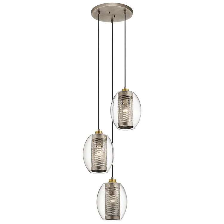 Asher Three-Light Pendant