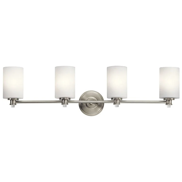 Joelson Four-Light Bathroom Vanity Fixture