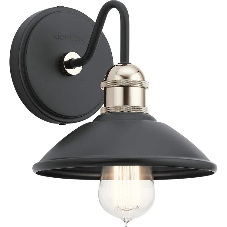 Clyde Single-Light Bathroom Wall Sconce