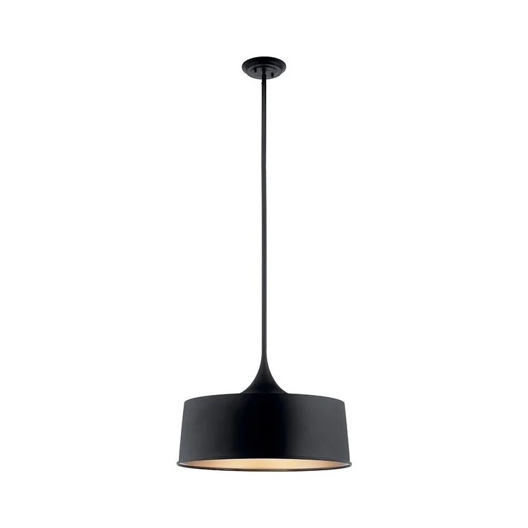 Elias Single-Light Convertible Pendant/Semi-Flush Mount Ceiling Fixture