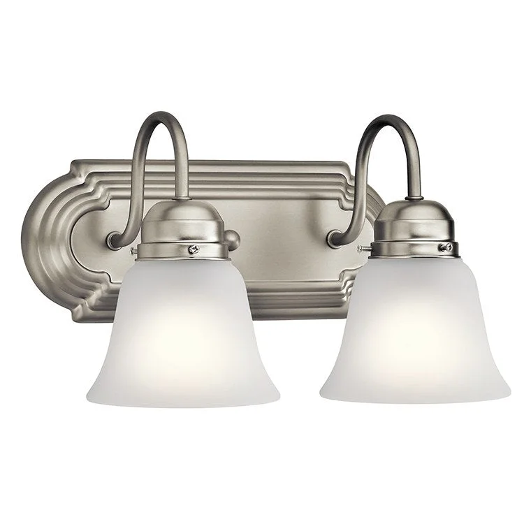 Two-Light Bathroom Vanity Fixture