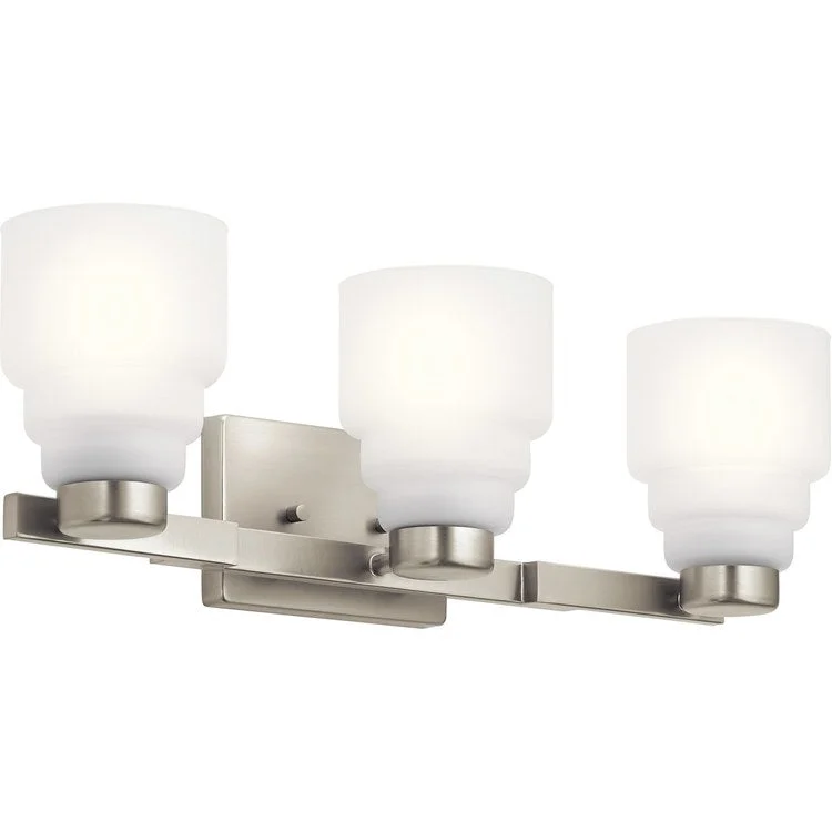 Vionnet Three-Light Bathroom Vanity Fixture