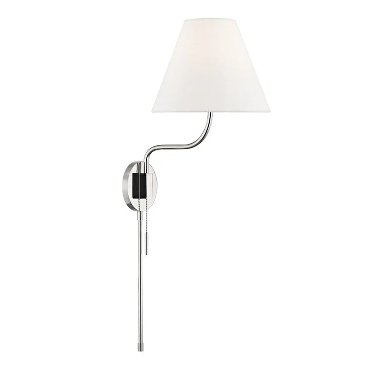 Patti Single-Light Wall Sconce with Plug