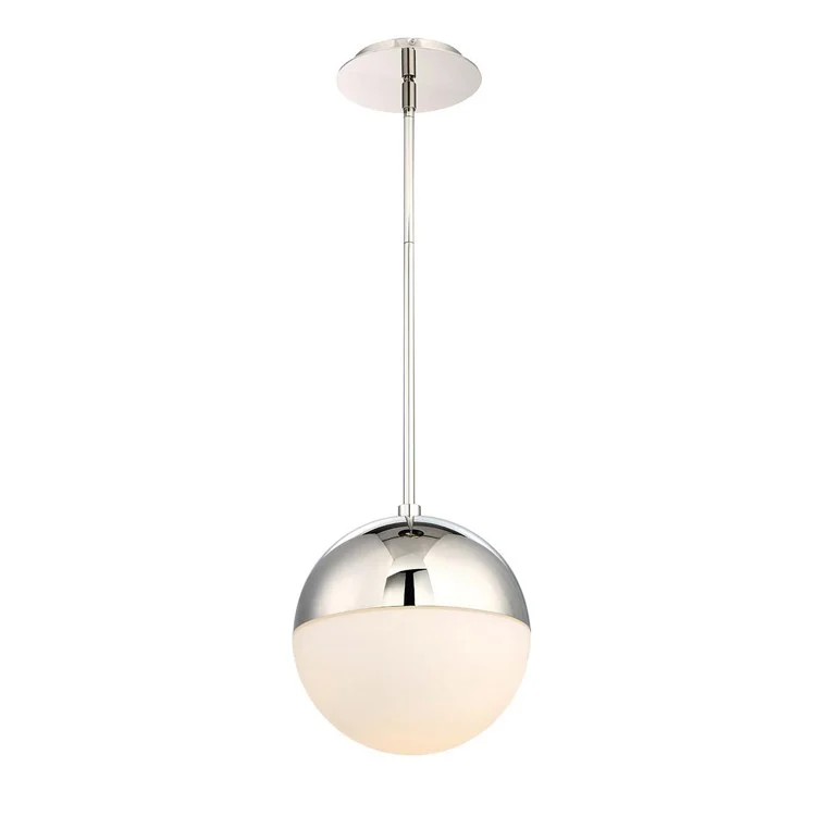 Punk Single-Light 10" Round LED Pendant 3000K