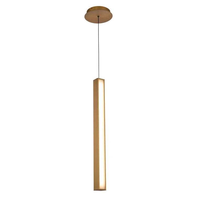 Chaos Single-Light 20" LED Single Light Pendant 3000K