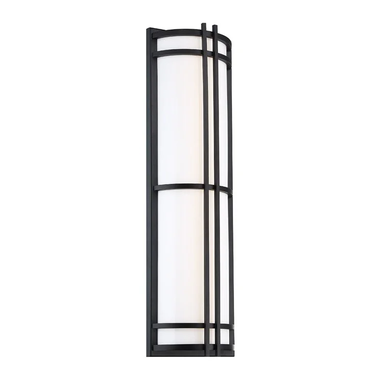 Skyscraper Single-Light 27" LED Outdoor Wall-Mount Lighting Fixture 3500K