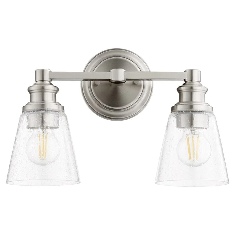 Dunbar Two-Light Bathroom Vanity Fixture