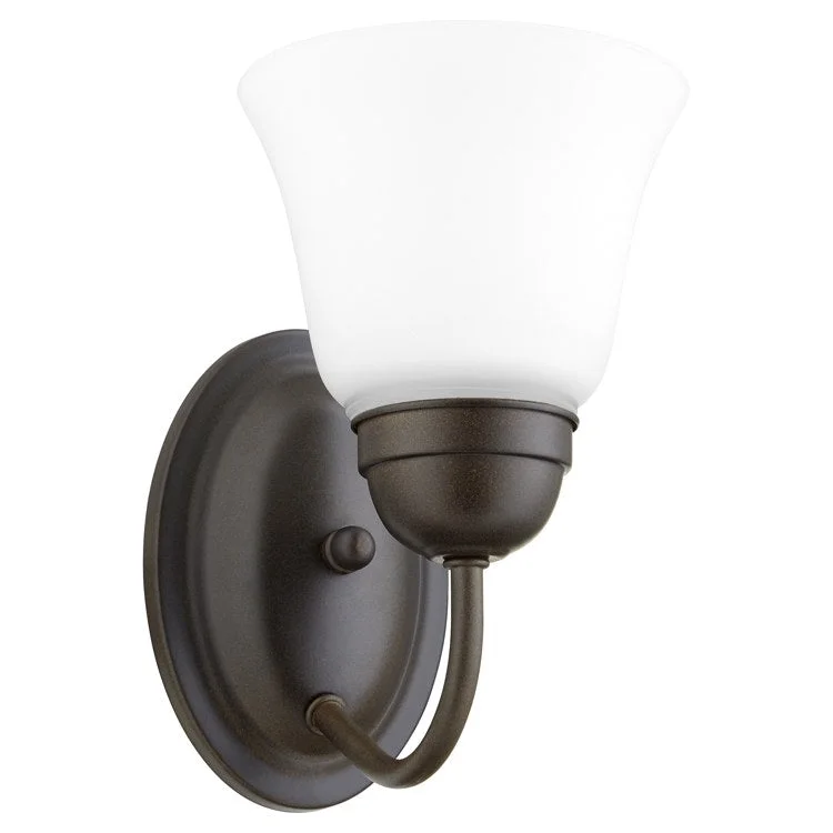 Fort Worth Single-Light Bathroom Wall Sconce