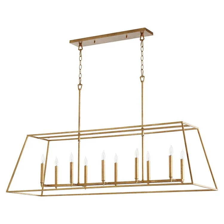 Gabriel Ten-Light Island Chandelier