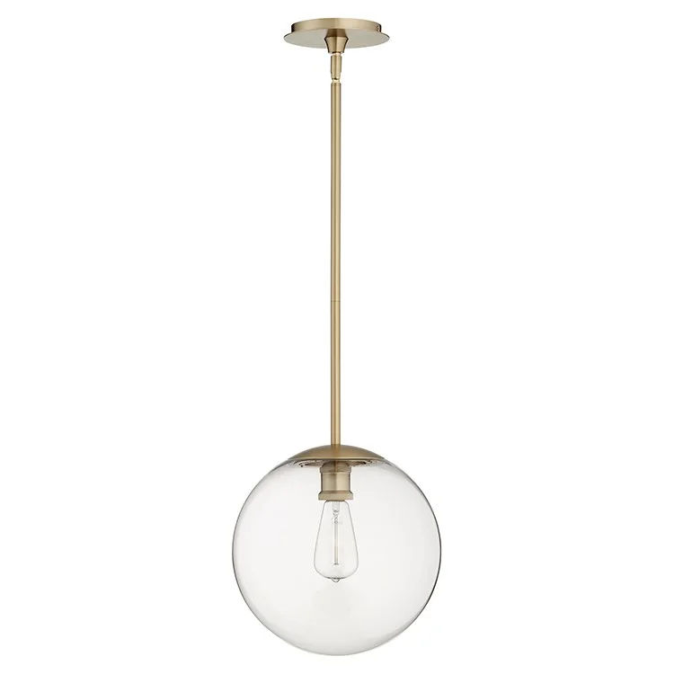 Signature Single-Light 12" Globe Pendant