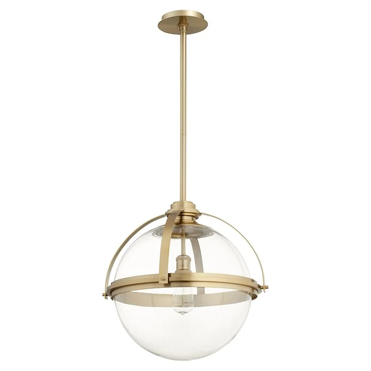 Meridian Single-Light 20" Globe Pendant