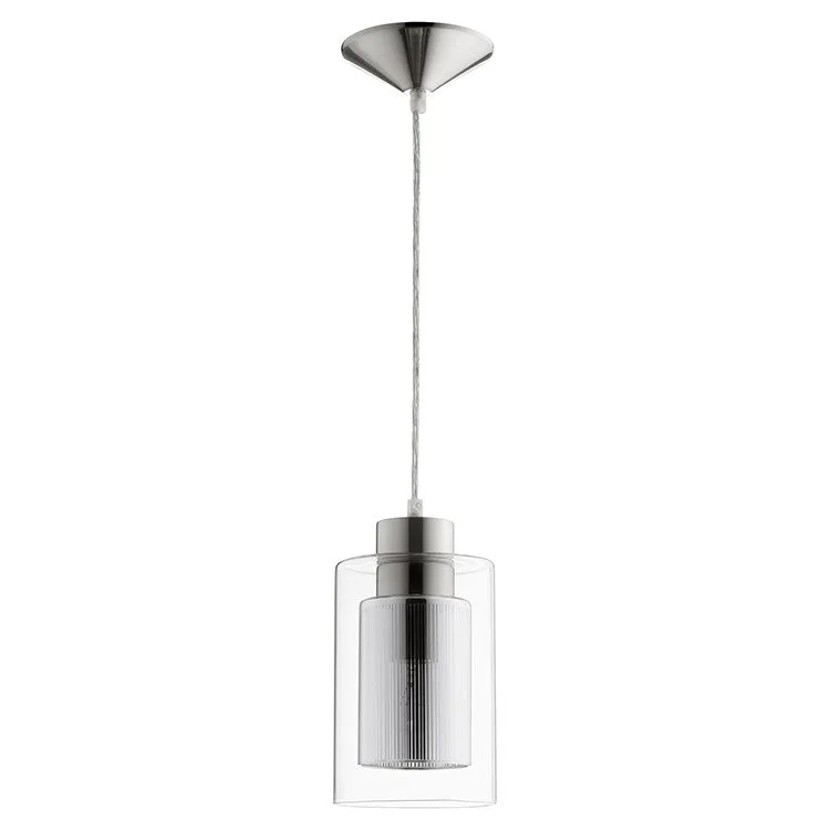 Signature Single-Light Mini Pendant with Dual-Layer Shade