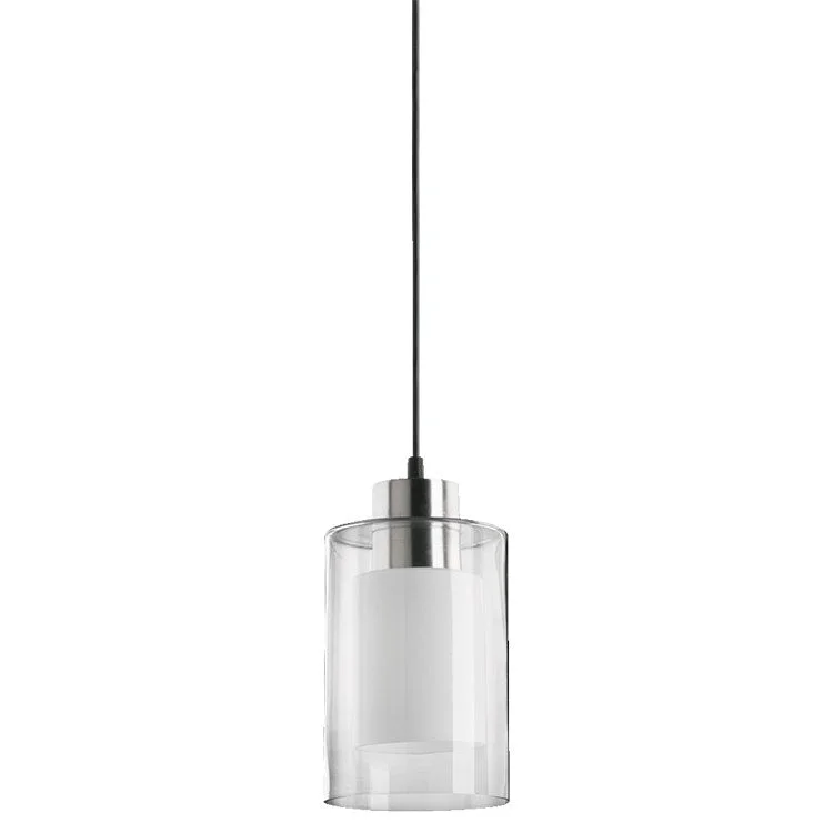 Signature Single-Light Mini Pendant with Dual-Layer Shade