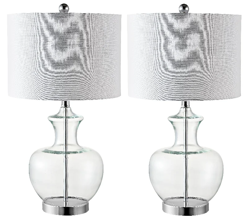 Safavieh Kashton Table Lamp 14" x 14" x 25" Clear