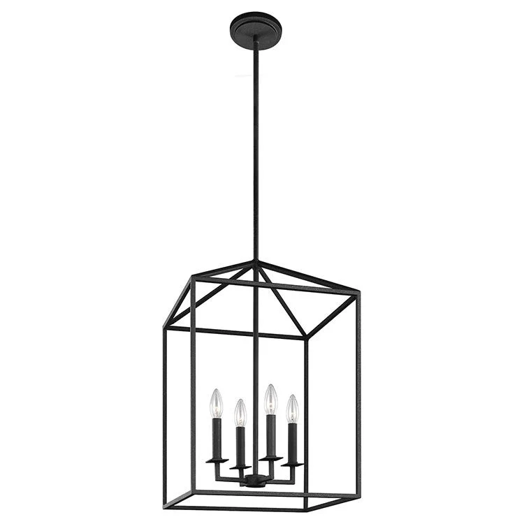 Perryton Four-Light LED Medium Foyer Pendant