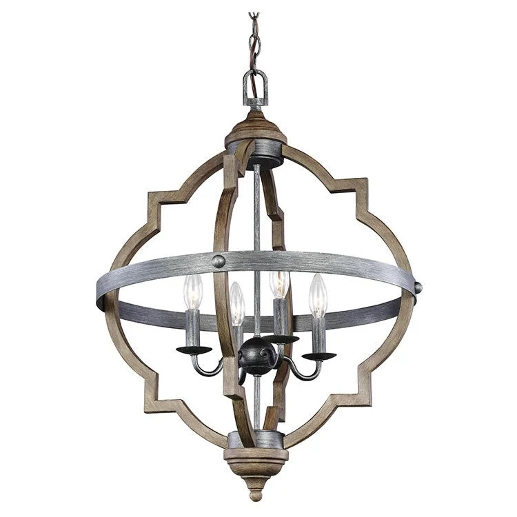 Socorro Four-Light Foyer Pendant