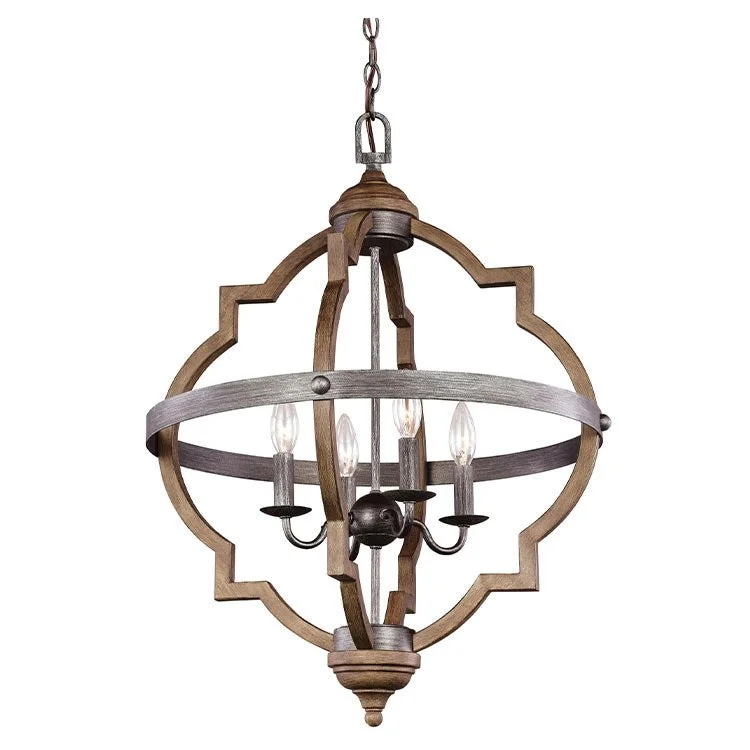 Socorro Four-Light LED Foyer Pendant