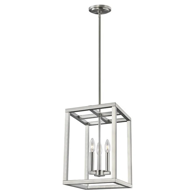 Moffet Street Three-Light LED Foyer Pendant