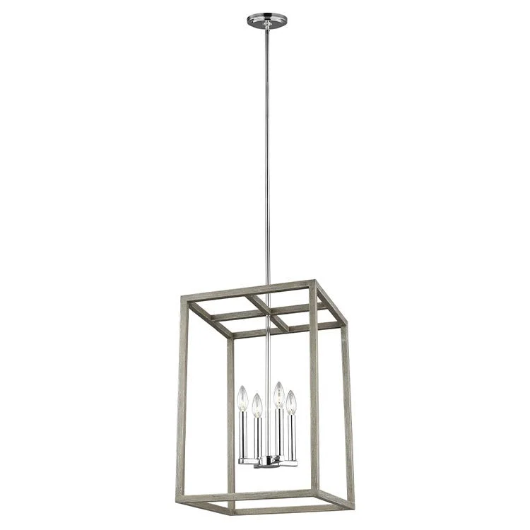 Moffet Street Four-Light LED Foyer Pendant