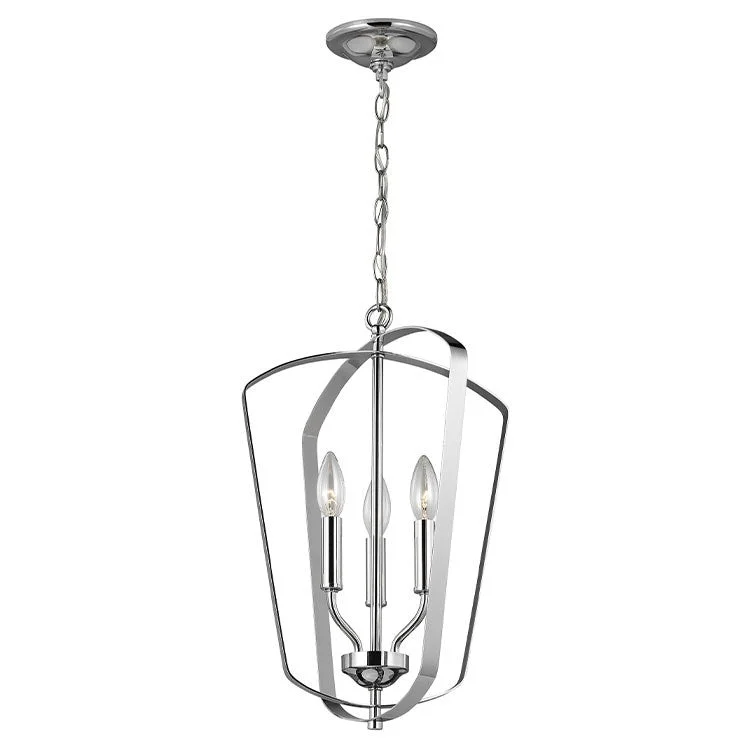 Romee Three-Light LED Small Foyer Pendant