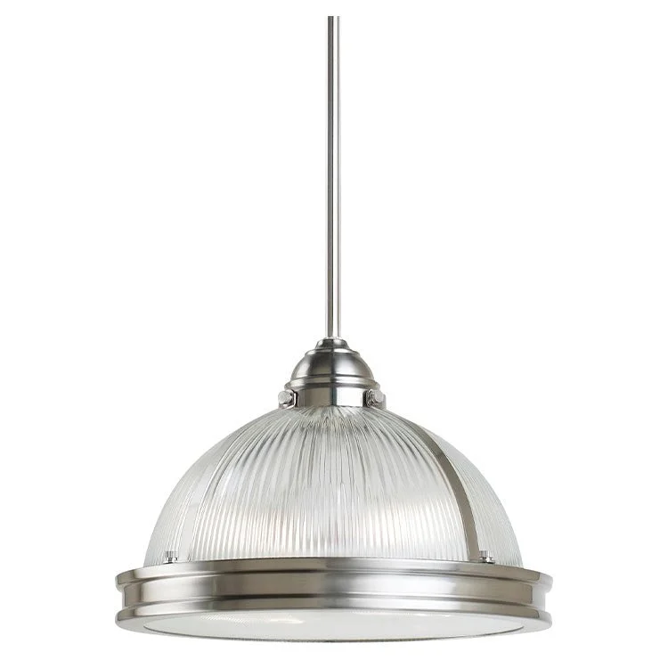 Pratt Street Prismatic Two-Light Pendant