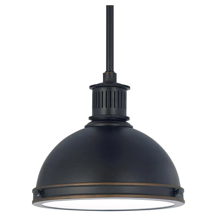 Pratt Street Metal Single-Light LED Pendant