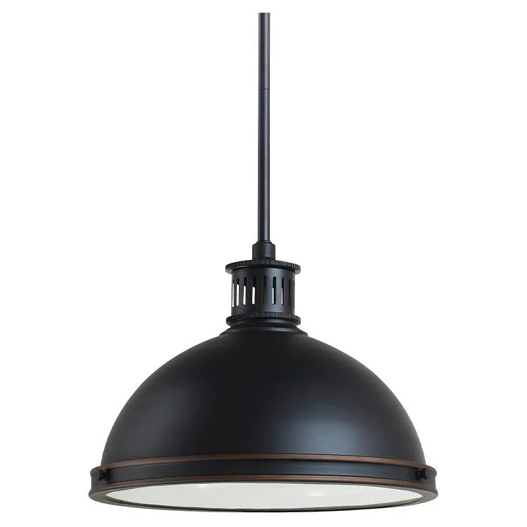 Pratt Street Metal Medium Two-Light Pendant