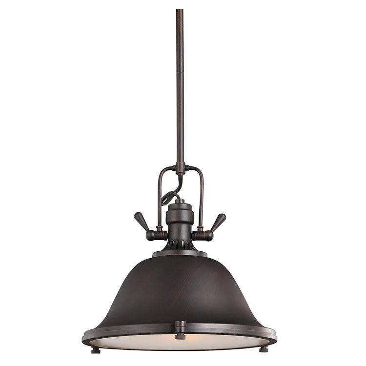 Stone Street Single-Light LED Pendant