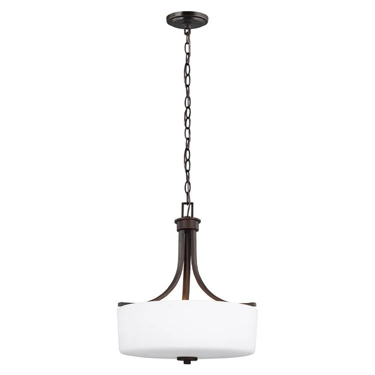 Canfield Three-Light LED Pendant