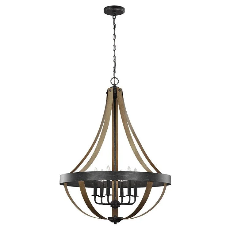 Davlin Six-Light LED Pendant