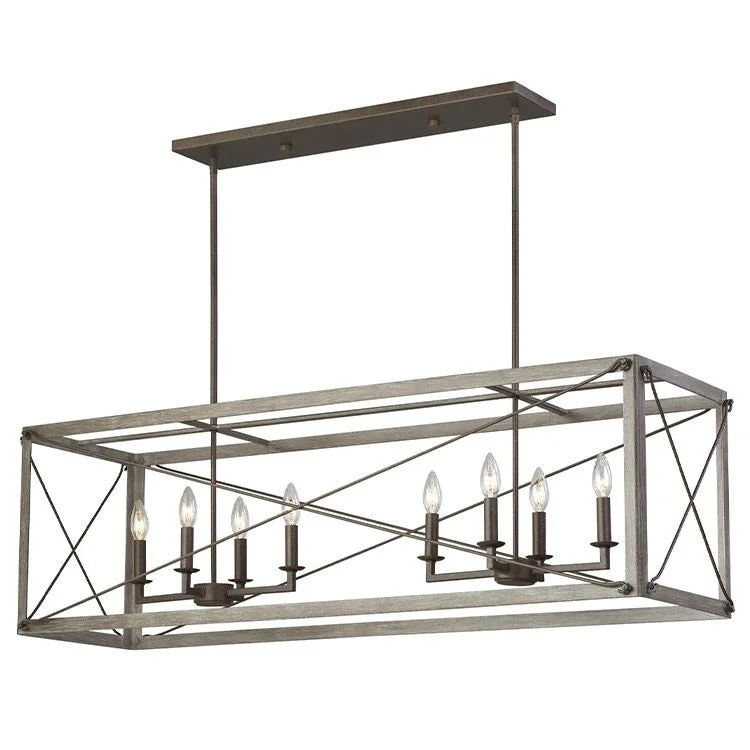 Thornwood Eight-Light Linear Pendant