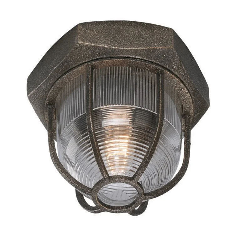 Acme Single-Light Flush Mount Ceiling Fixture