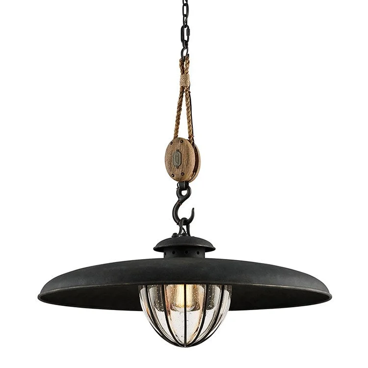 Murphy Single-Light Large Pendant with Shade