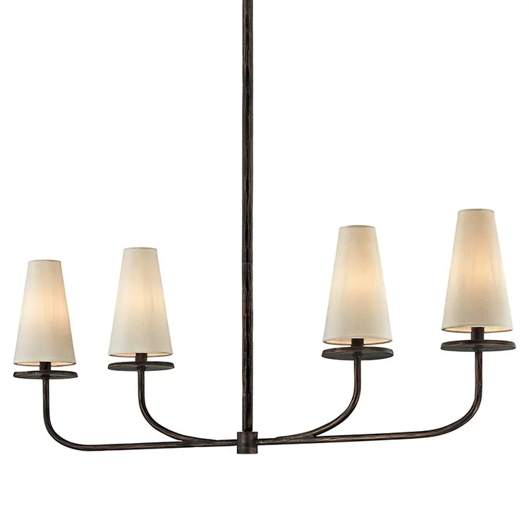 Marcel Four-Light Island Chandelier