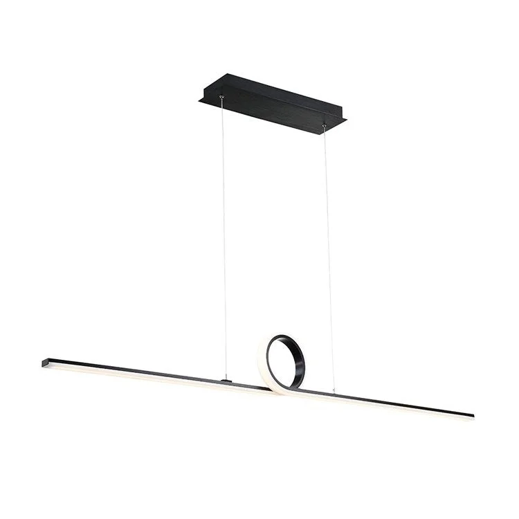 Loophole Single-Light 52" LED Pendant 3000K