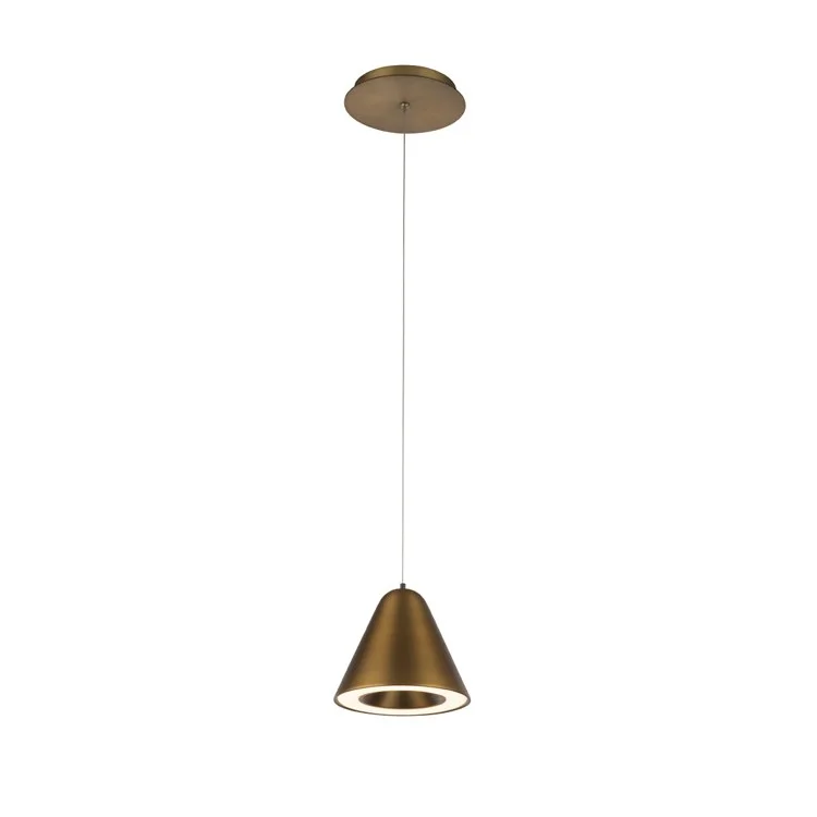 Kone Single-Light 6" LED Pendant 3000K