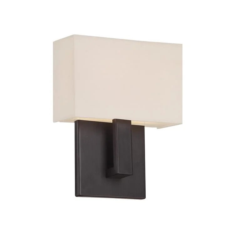 Manhattan Single-Light 7" LED Wall Sconce 2700K